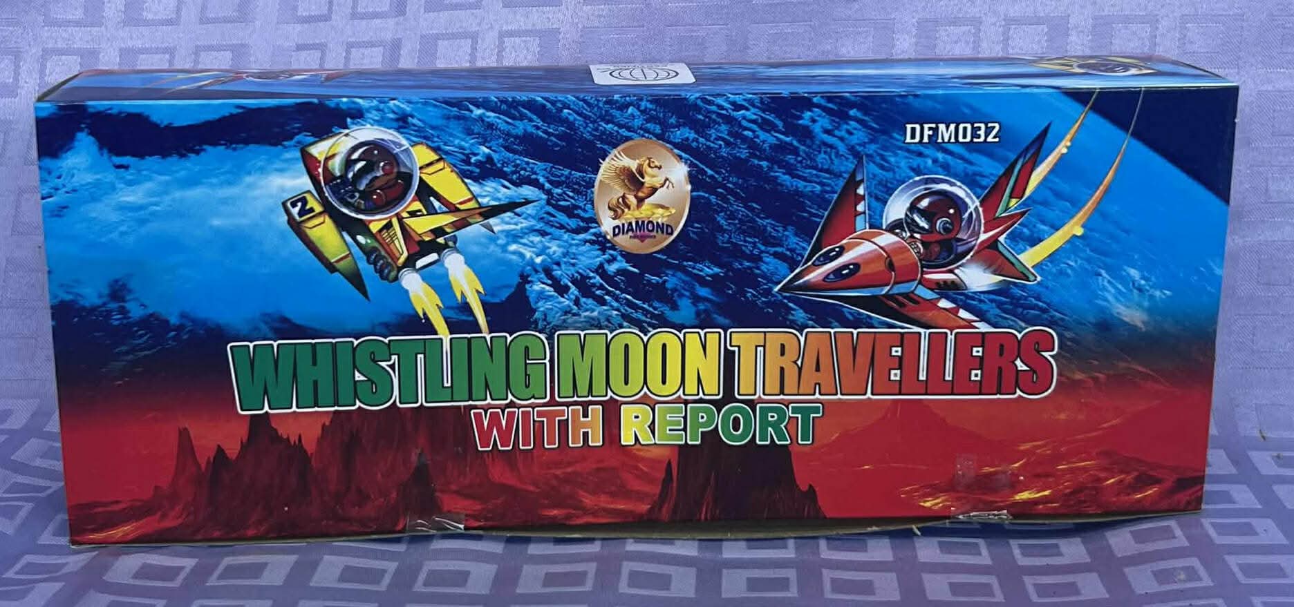 Whistling Moon Traveler ( baby rocket)
